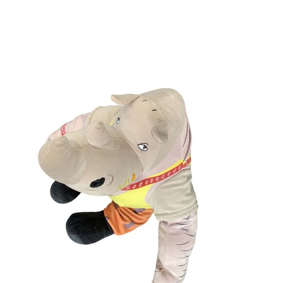 Teenage Mutant Ninja Turtles Mayhem Rocksteady Plush stuffed Animal Doll Toy 15 - Picture 4 of 6